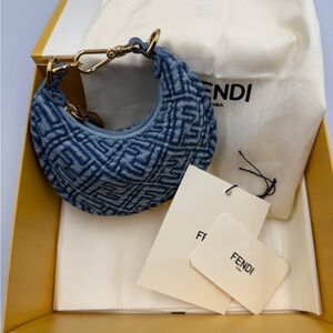 FENDI fendigraphy nano denim